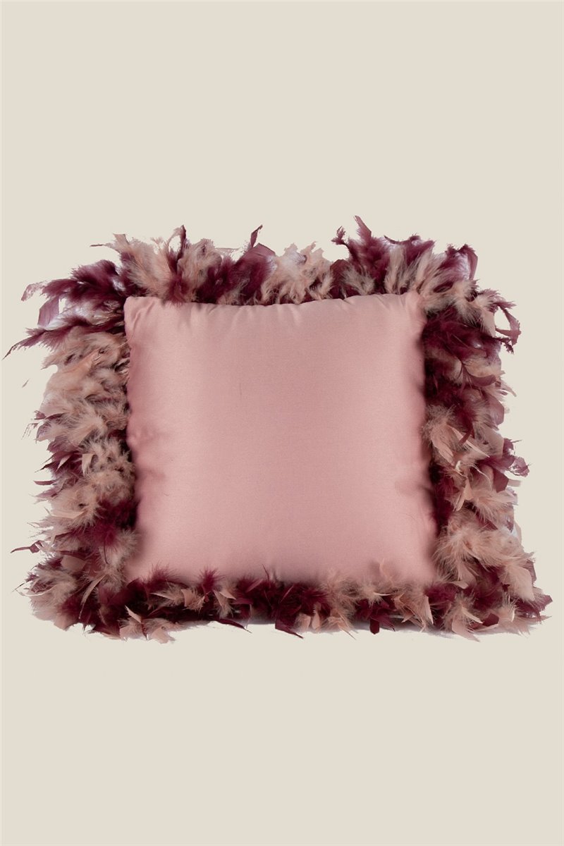 Cuscino Golden con piume