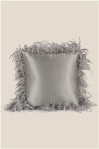 Cuscino Golden con piume