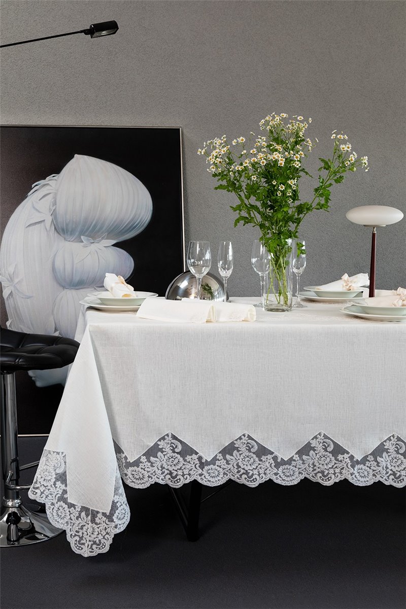 Servizio da tavola in lino Aurora